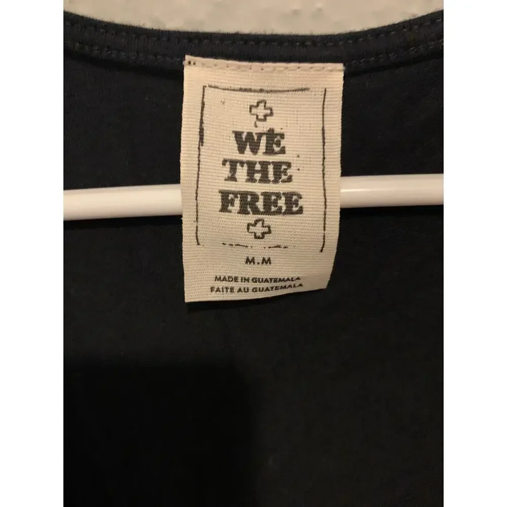 Free People | Knot Me Tee in Navy Blue | Size M - Picture 3 of 4